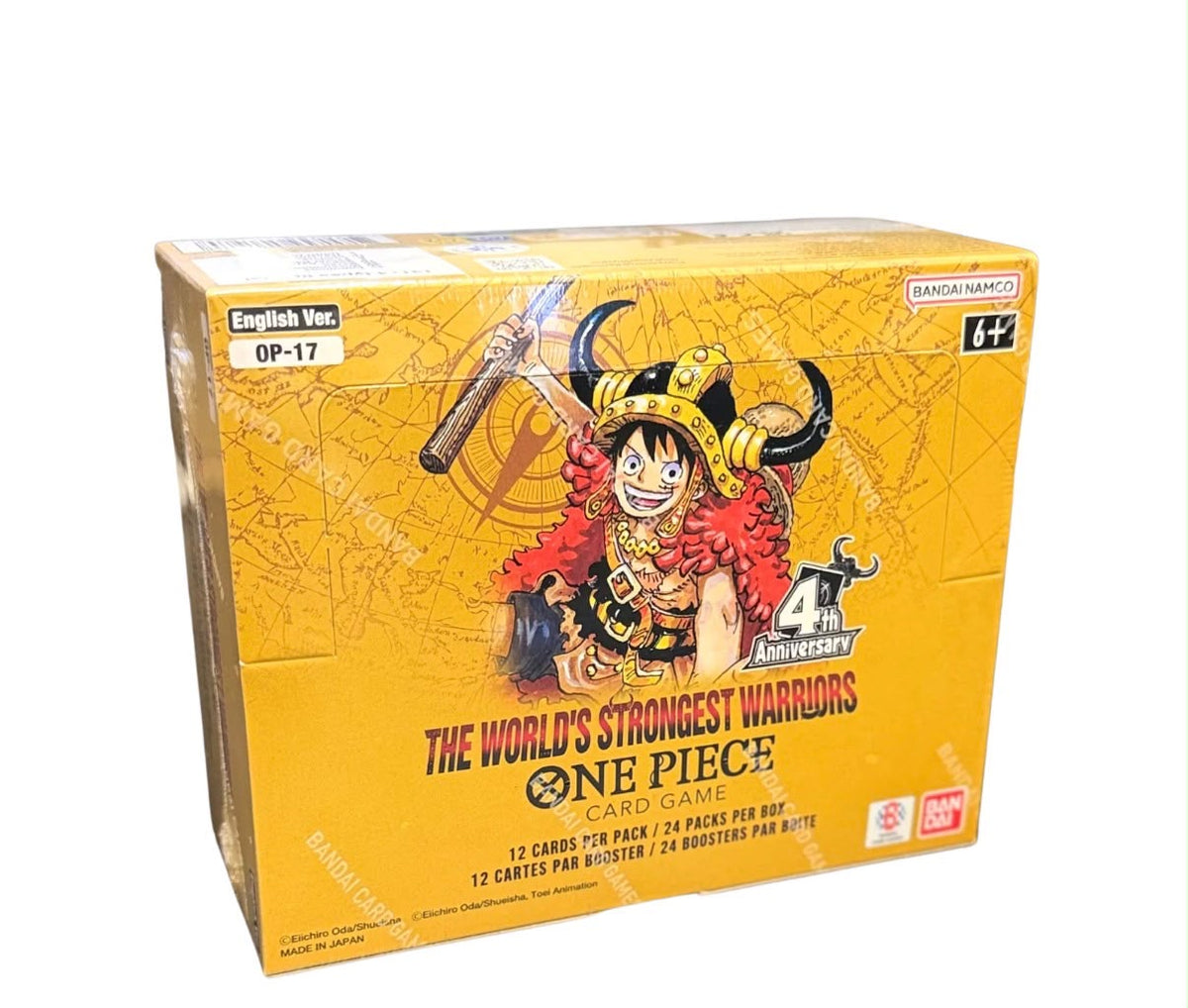 One Piece OP-17 World’s Strongest Warriors English booster box